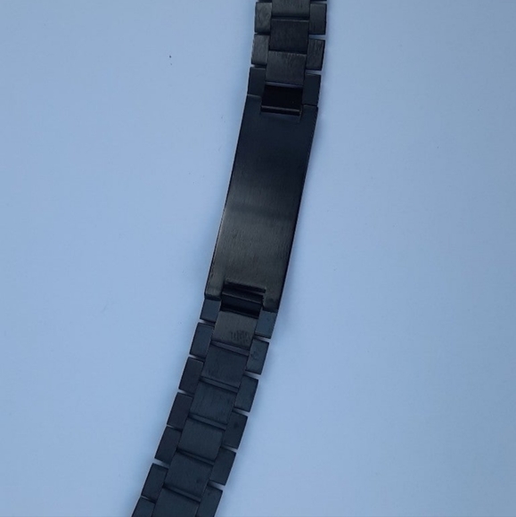 Black Stainless Steel link 'Gift to Son' Bracelet - Picture 10 of 12